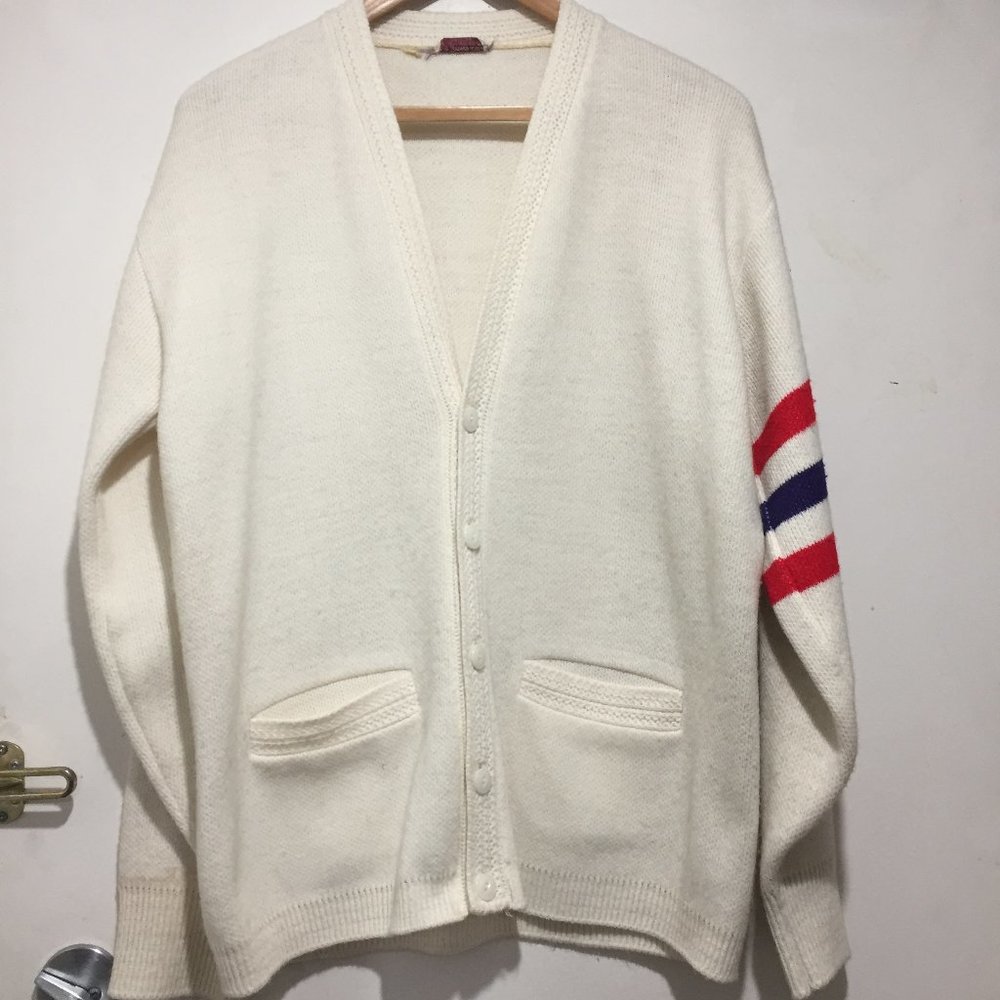 VINTAGE KNITTED CARDIGAN SWEATERS SIZE L